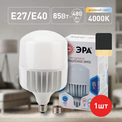 Лампа ЭРА Led Power T140-85W-4000-E27/E40 / Б0032087
