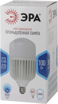 Лампа ЭРА Led Power T160-100W-4000-E27/E40 / Б0056122