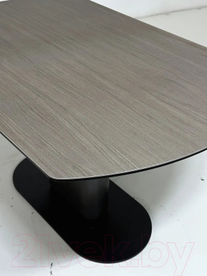 Обеденный стол M-City Kai 140 TL-110 / 626M05298 (темно-серый/черный)