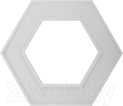 Потолочный светильник ЭРА Geometria Hexagon SPO-124-W-40K-051 / Б0058882
