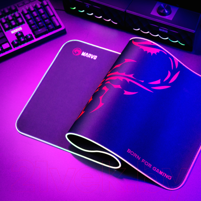 Коврик для мыши Marvo MG011 Deathstalker Scorpion+RGB