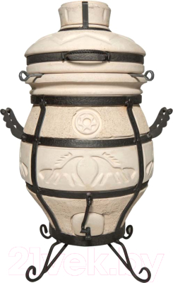 Тандыр Амфора СамОбжар (с откидной крышкой) - фото