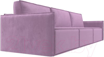 Диван Лига Диванов Либерти Лонг (микровельвет сиреневый)