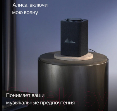 Умная колонка Яндекс Станция Макс с Zigbee YNDX-00053K (черный)