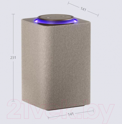 Умная колонка Яндекс Станция Макс с Zigbee YNDX-00053E (бежевый)