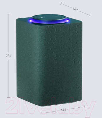 Умная колонка Яндекс Станция Макс с Zigbee YNDX-00053Z (зеленый)