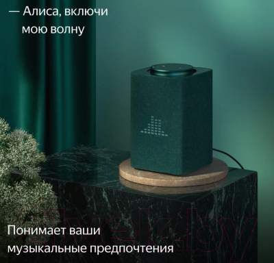 Умная колонка Яндекс Станция Макс с Zigbee YNDX-00053Z (зеленый)