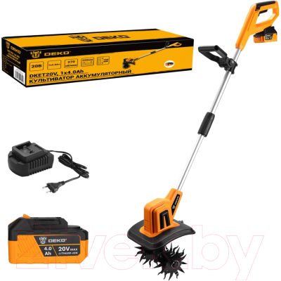 Миникультиватор аккумуляторный Deko DKET20V / 065-1217 - фото