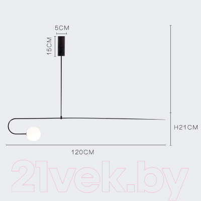 Потолочный светильник Imperiumloft LINES-07 / 140822-26