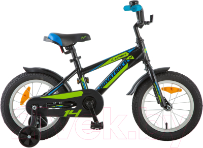 Детский велосипед Novatrack Lumen 145ALUMEN.BK9 - фото