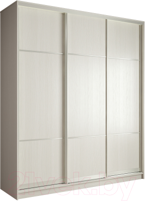 Шкаф-купе Евва 21 BBZ.03 / АЭП ШК.3 02 (бодега/жемчуг зерно) - фото