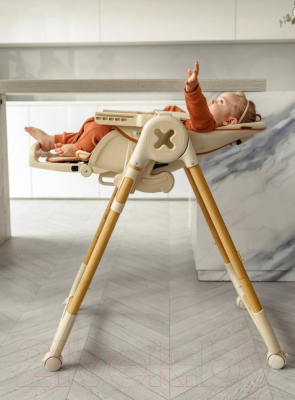 Стульчик для кормления Amarobaby Elegant / AB23-23EL/03 (бежевый)