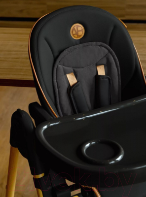 Стульчик для кормления Amarobaby Elegant / AB23-23EL/09 (черный)