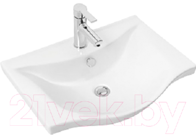 Тумба с умывальником Гамма Люкс 13-56 У60 Альбатрос-10060