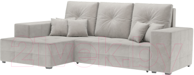 Диван угловой Mebel-Ars Монреаль левый (Cabrio 02 бежевый) - фото