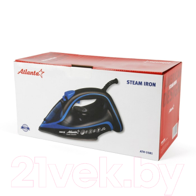 Утюг Atlanta ATH-5581 (черный)
