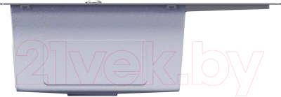 Мойка кухонная Mixline Pro 551875 левый (сатин, с сифоном)