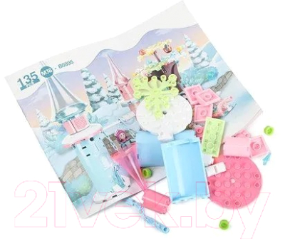 Конструктор Sluban Розовая мечта. Зимние сказки / M38-B0895