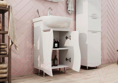 Тумба под умывальник Volna Adel 50.2D Ладога