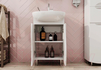 Тумба под умывальник Volna Adel 50.2D Ладога