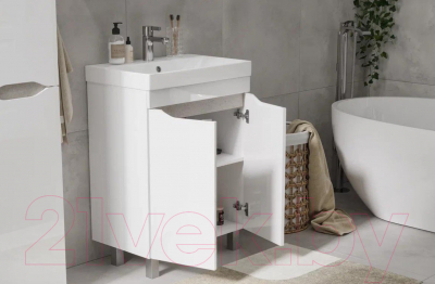 Тумба с умывальником Volna Lake 50.2D Тигода 50