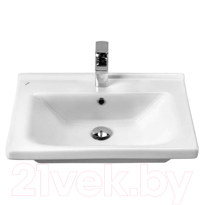 Тумба с умывальником Volna Twing 60.2Y бетон Миранда 60 (напольная)