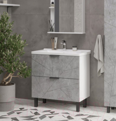 Тумба с умывальником Volna Twing 70.2Y 70 Миранда