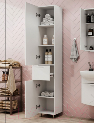 Шкаф-пенал для ванной Volna Adel 35