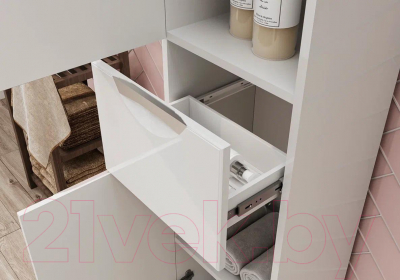 Шкаф-пенал для ванной Volna Adel 35