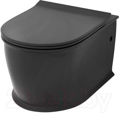 Унитаз подвесной Grossman Retro GR-4482BMS (с сиденьем) - фото