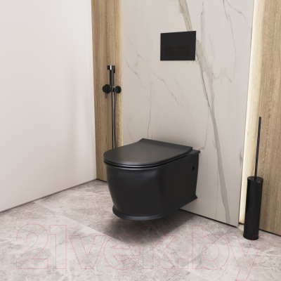 Унитаз подвесной Grossman Retro GR-4482BMS (с сиденьем)