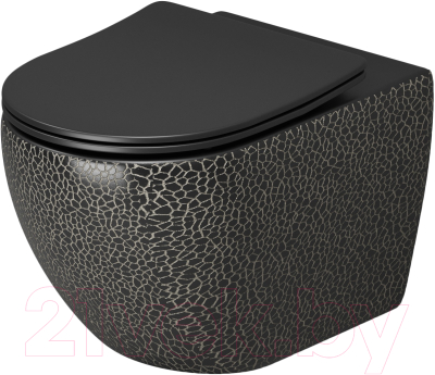 Унитаз подвесной Grossman Color GR-4411BBLS - фото