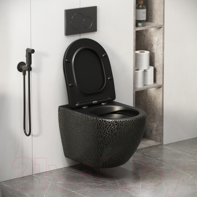 Унитаз подвесной Grossman Color GR-4411BBLS