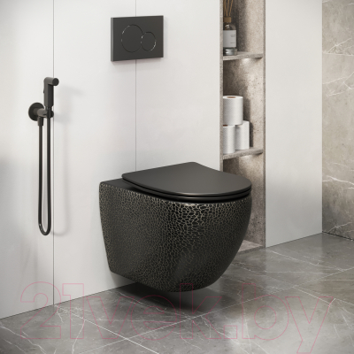 Унитаз подвесной Grossman Color GR-4411BBLS