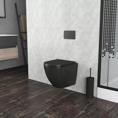 Унитаз подвесной Grossman Color GR-4455BMS (с сиденьем)