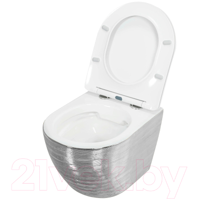 Унитаз подвесной Grossman GR-4455SWS (с сиденьем)