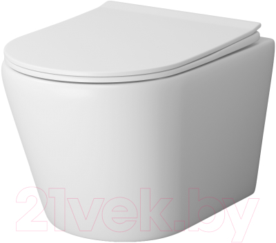 Унитаз подвесной Grossman Fly GR-4478MS (с сиденьем) - фото