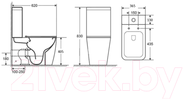 Унитаз напольный Grossman Style GR-4453S
