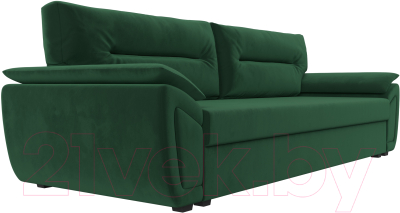 Диван Лига Диванов Нэстор Лайт (велюр зеленый)