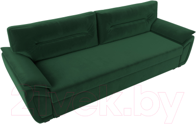 Диван Лига Диванов Нэстор Лайт (велюр зеленый)