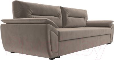 Диван Лига Диванов Нэстор Лайт (велюр коричневый)