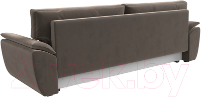 Диван Лига Диванов Нэстор Лайт (велюр коричневый)