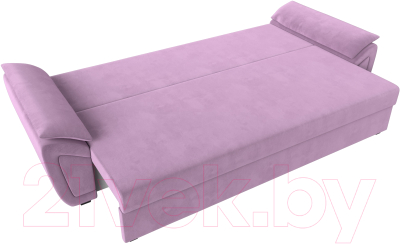 Диван Лига Диванов Нэстор Лайт (микровельвет сиреневый)