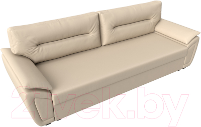 Диван Лига Диванов Нэстор Лайт (экокожа бежевый)