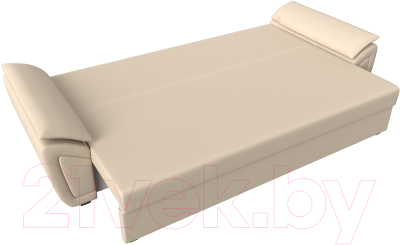Диван Лига Диванов Нэстор Лайт (экокожа бежевый)