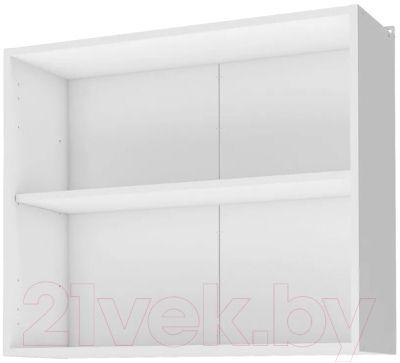 Шкаф навесной для кухни Stolline Уют 275.02 (белый/белый)