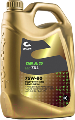 Трансмиссионное масло Cyclon Gear SYN TDL 75W90 / JE01508 - фото