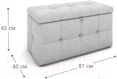 Банкетка Rivalli Деко Мини