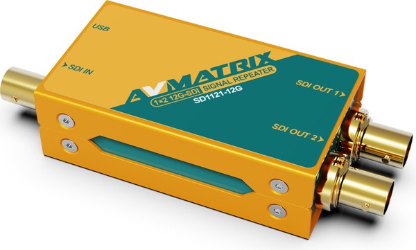 Сплиттер Avmatrix SD1121-12G 1x2 12G-SDI / 30052 - фото