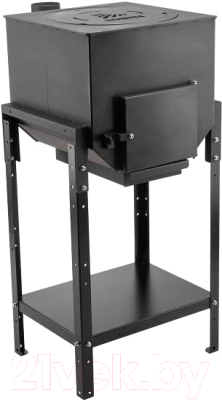 Печь-мангал Helios Smart под казан с конфорками / HS-GS-OMK - фото